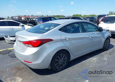 2015 Hyundai Elantra Se из США, поврежденный, VIN KMHDH4AE5FU300920